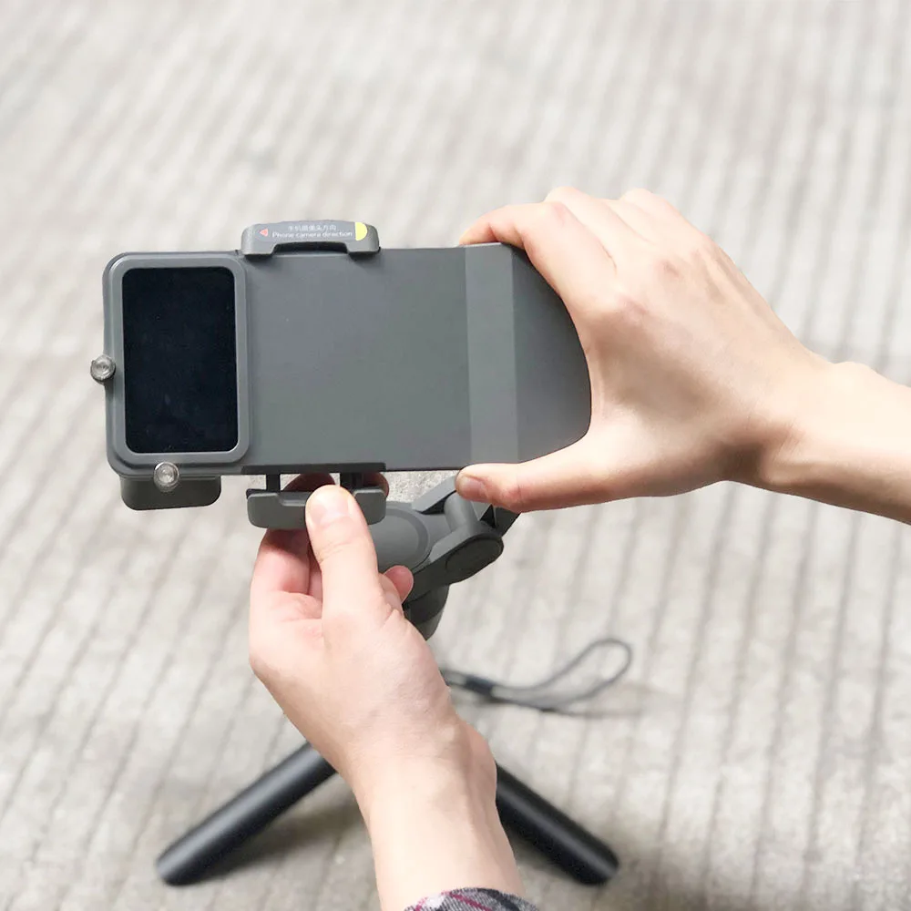 ハンドヘルドジンバルアダプタ移動プロヒーロー 5 6 7 8 ブラック dji osmo アクションマウントプレートカメラアダプタ dji osmo 携帯 3