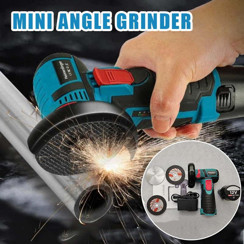 

110-220V Multifunctional Brushless Electric Angle Grinder Cordless Cutter