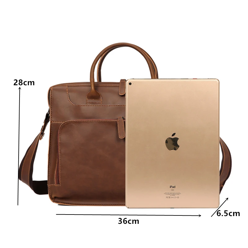 Business Men Briefcase Luxury Fashion Shoulder Bag Men Crossbody Bags Men Large Capacity Mens Briefcases Laptop Bag Male 2021