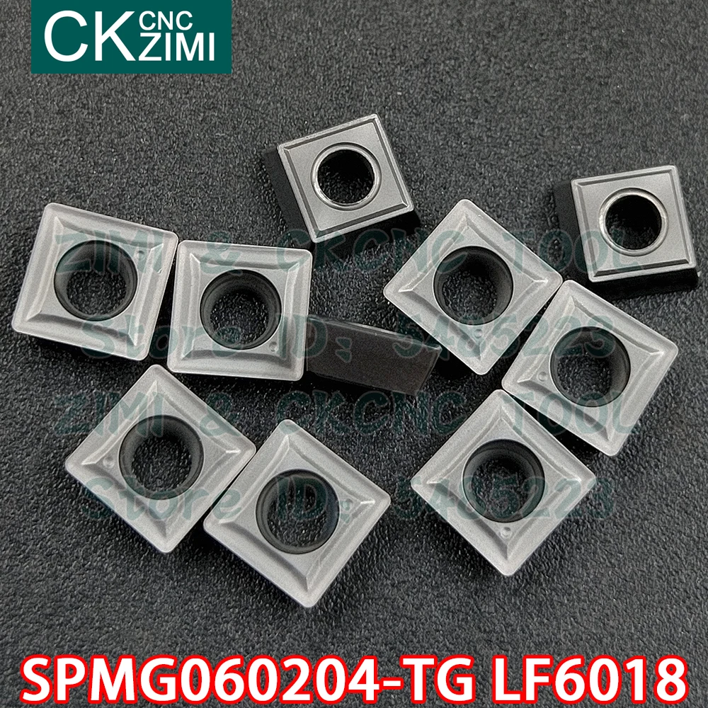 SPMG060204-TG LF6018 SPMG 060204 TG LF6018 كربيد إدراج فهرسة U الحفر تحول إدراج آلة خرط تعمل بالتحكم الرقمي بواسطة الحاسوب أدوات ل الفولاذ المقاوم للصدأ