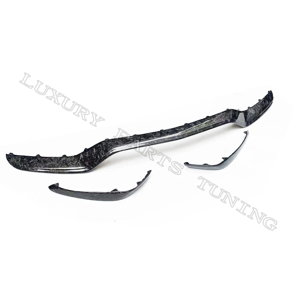 Replaced Style Carbon Fiber Front Bumper Chin Lip for Benz W205 C205 S205 C63 & C63s AMG Sedan Coupe Wagon 2015 - 2022