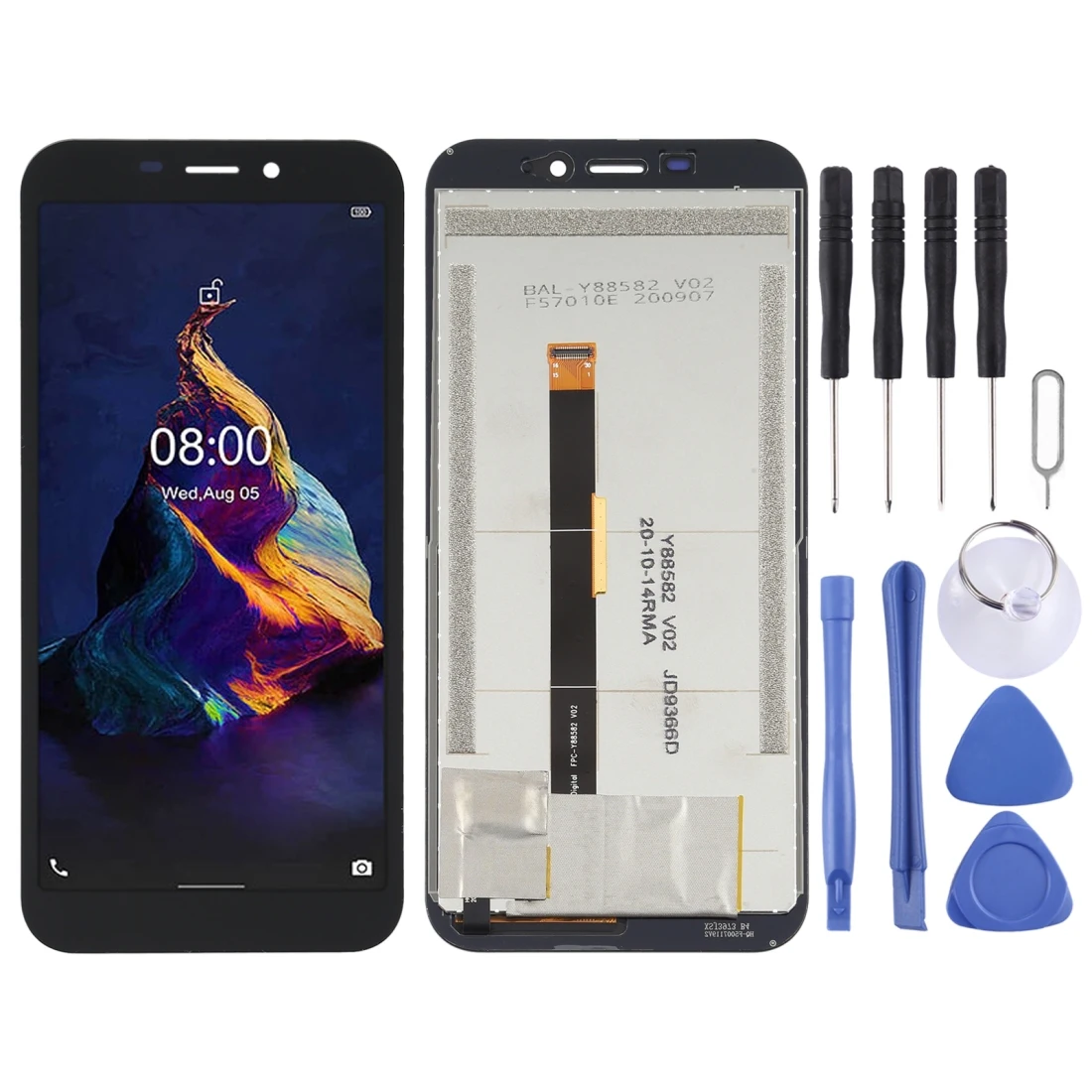 

iPartsBuy for Ulefone Armor X8 LCD Screen and Digitizer Full Assembly