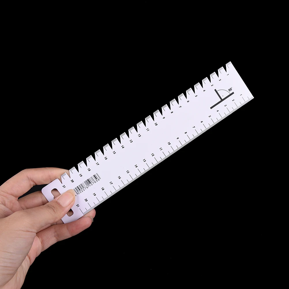 1PC DIY Sewing Patchwork Ruler Ultrathin Soft 21cm Sewing Tools Accessories Quilting Tools Handmade