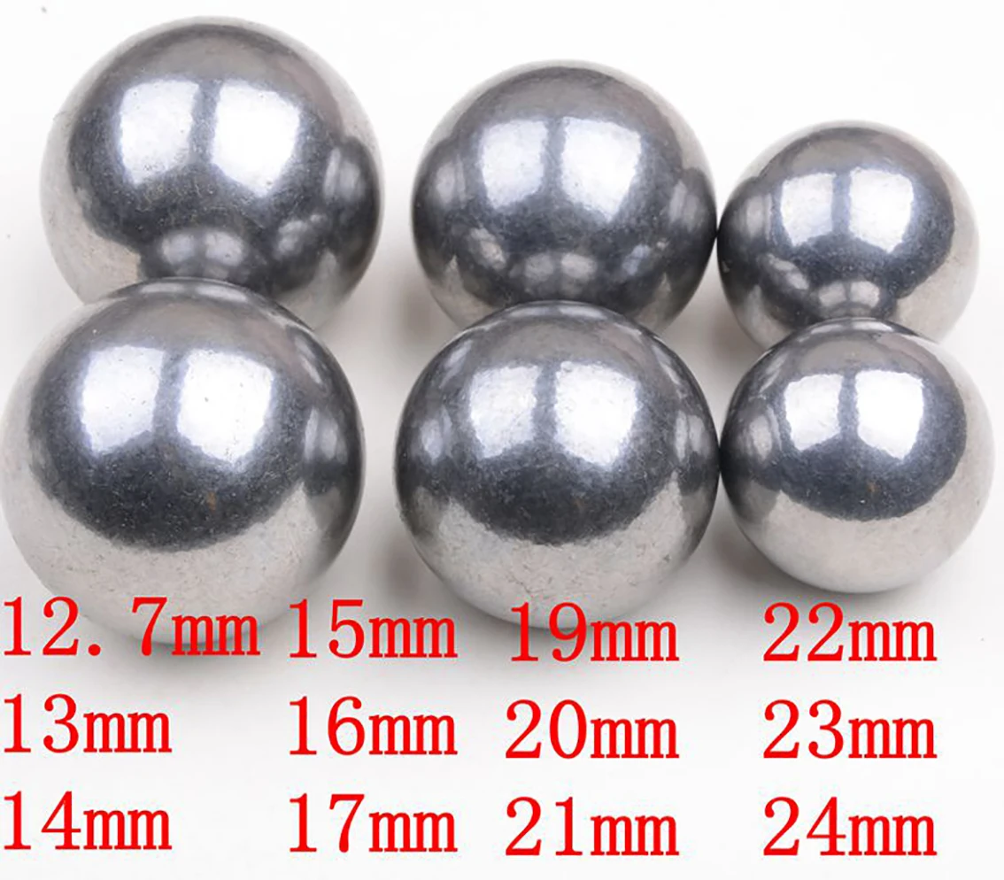 Solid Q235 Iron Ball 7/8/9/10/11/12/12.7/14/15/16/17/18/19/20-45mm High Quality Smooth Iron Beads