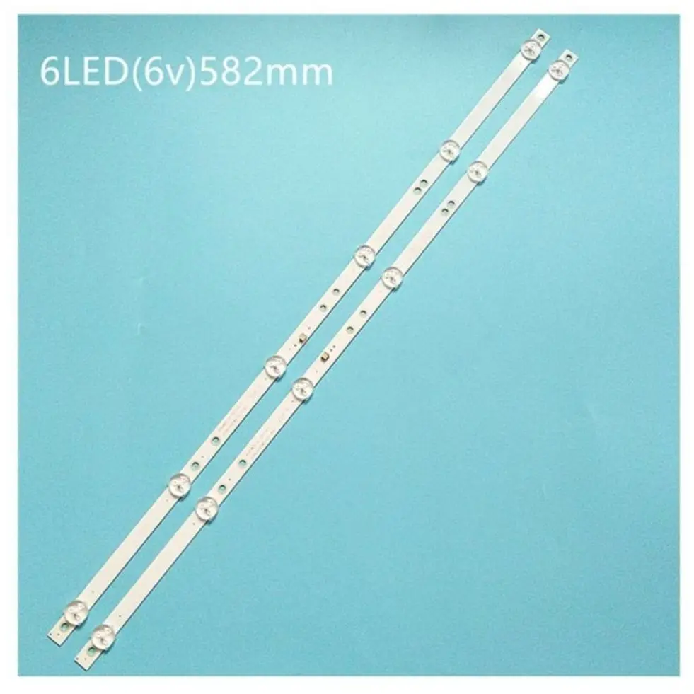 

582mm TV Lamps Kit LED Backlight Strips For Toshiba 32S2855EC LED Bars K320WDX A1 Bands Rulers 4708-K320WD-A2113N01 A2113N11 AB