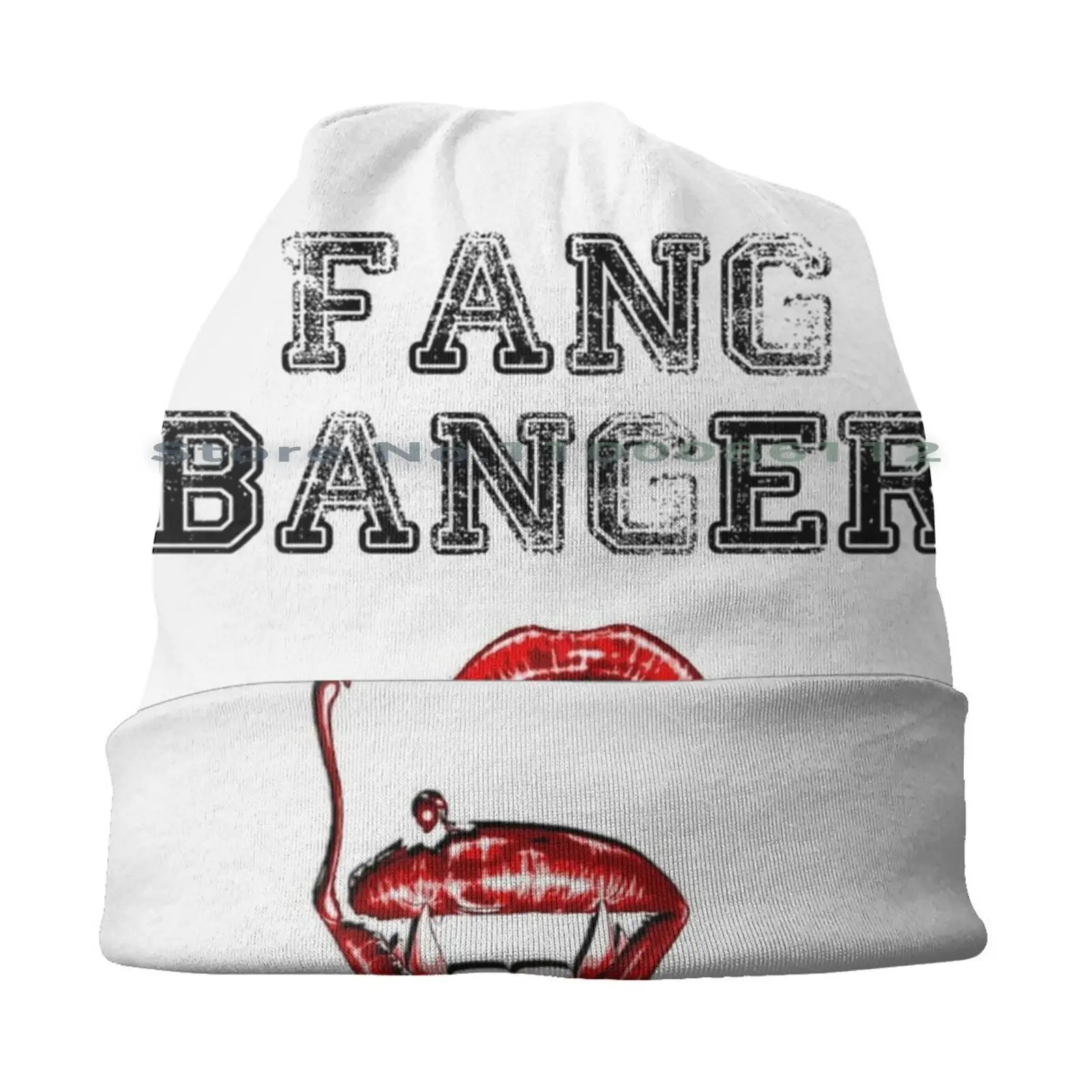 Fang Banger Beanies Knit Hat True Blood Hbo Vampire Fang Banger Stackhouse Brimless Knitted Hat Skullcap Gift Casual Creative