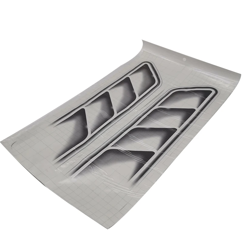 2pcs Car Fake Vents Decorative Outlet Side Vents stickers Vehicle Styling