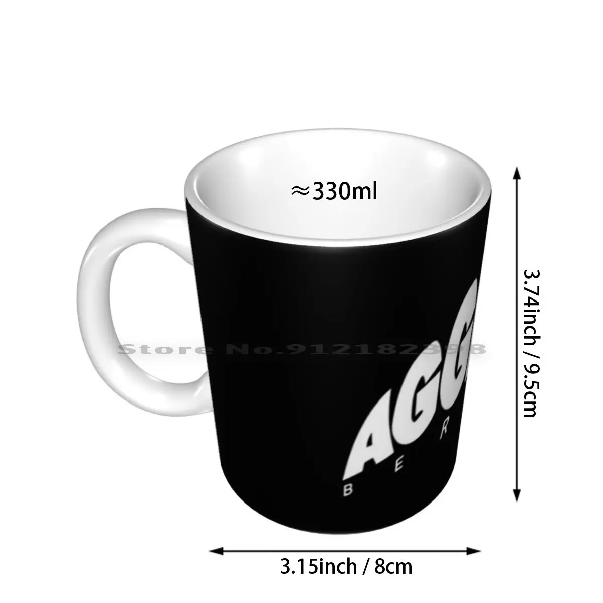 Aggro Berlin Ceramic Mugs Coffee Cups Milk Tea Mug Aggro Aggro Berlin Berlin Apache207 Building Sido Music Hip Hop Hip Hop Rap