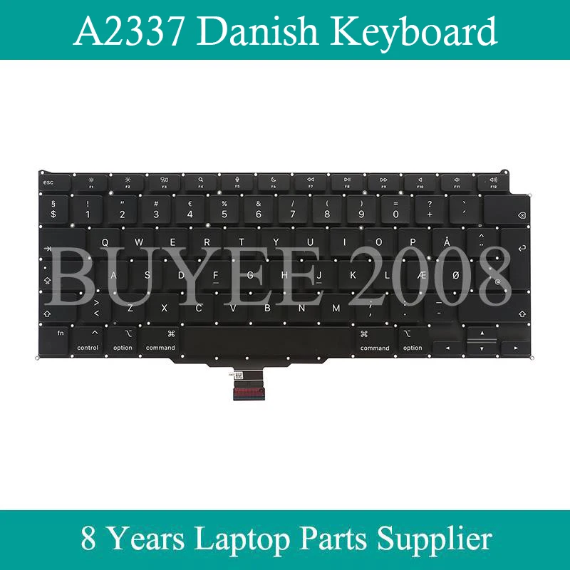 

Original New 13" A2337 Danish Keyboard 2020 Year For Macbook Air Retina 13.3" A2337 Keyboards Replacement