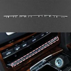 Car Interior Console Air Conditioning Buttons Decoration Trim For Mercedes Benz E Class W212 09-15 AUTO Accessories Light Matte