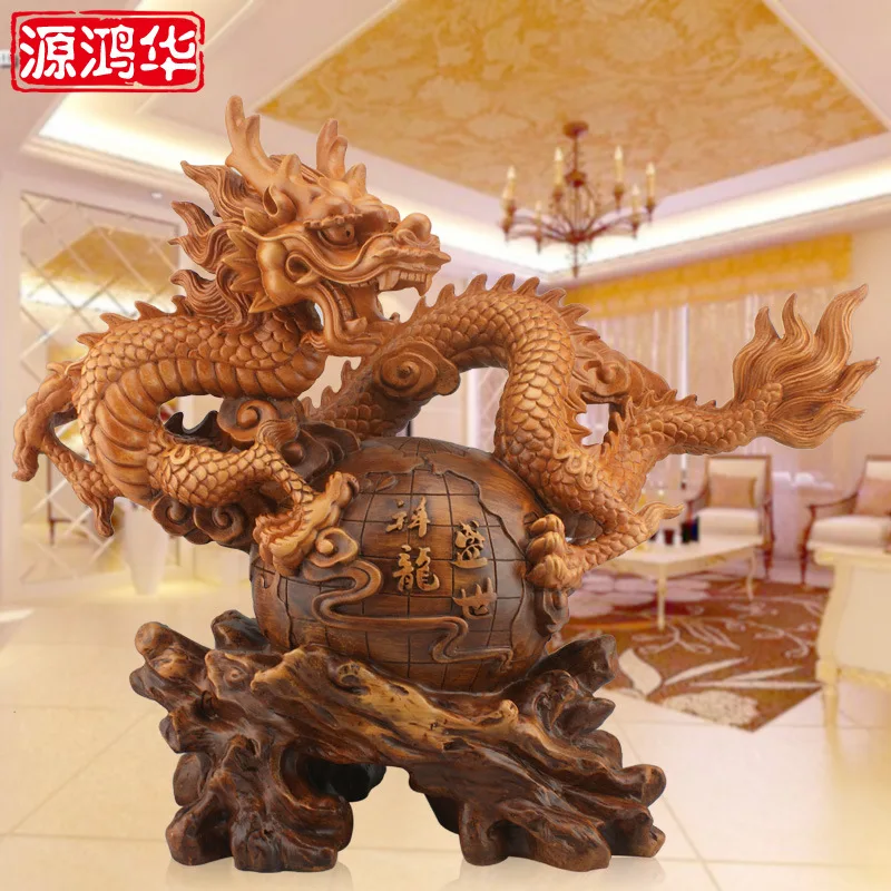 

Source Huaxiang Long Sheng Shilong Figure Dragon animal ornaments resin crafts ornaments creative home furnishing