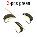 3pcs Green