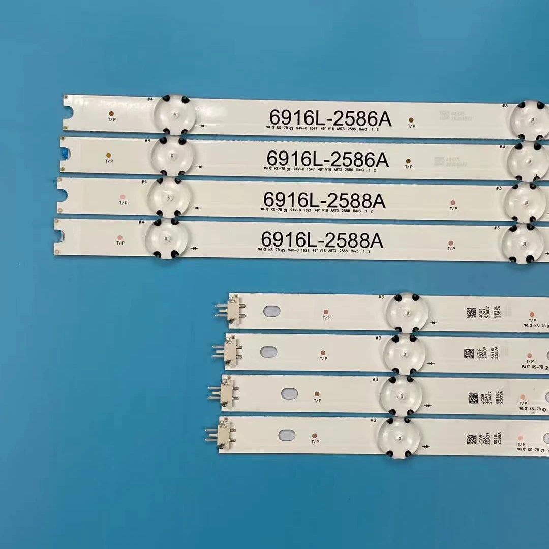 LEDバックライトストリップ,49lh6000,49lh600t,49lh600v,49lh600v,49lh600y,49lh6047,49lh604v,49lh630v,49lh6600,49lh6610,49lh6080,v16