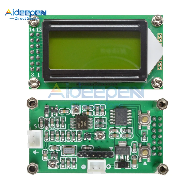 Compteur de fréquence numérique LCD, 9-12V, 1MHz-1.2GHz, testeur RF, pour Radio amateur, 1-1200mhz