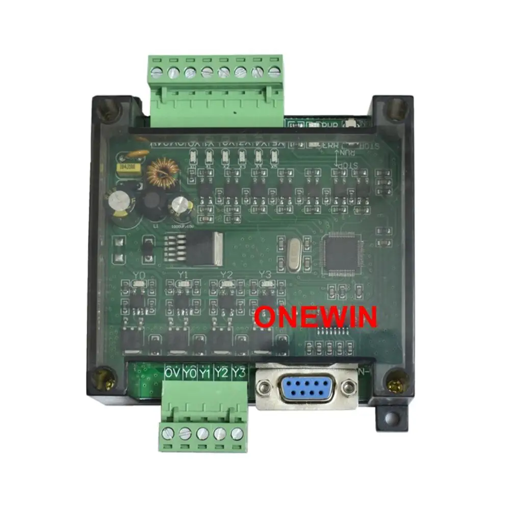 FX1N-10MR FX1N-10MT PLC industrial control board 6 Input 4 Output  programmable module