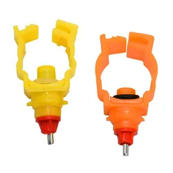 10Pcs 20MM 25MM Chicken Nipple Drinking Feeder Automatic Poultry Spring Water Nipples for Chicken Duck Hen Drinker Water Feeder
