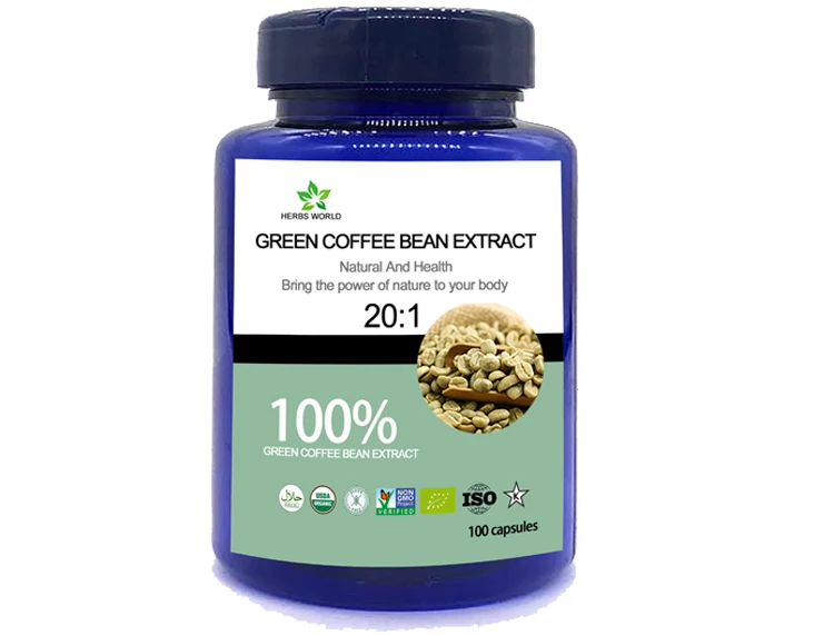 High-Quality Pure Green Coffee Bean Pure Extract Weight Loss, Fat Burn Powder