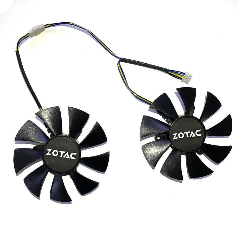 2PCS 85MM GA92S2U 4PIN RTX 2060 GPU Fan For ZOTAC GAMING GeForce RTX 2060 SUPER OC White Edition  RTX 2060 SUPER AMP Cooling Fan