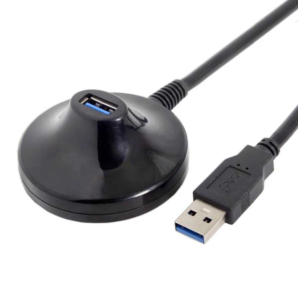 Super Speed USB 3.0 Male to Female Extension Wireless WIFI USB Charger&Data extension Cradle base stand docking cable 1.5M 0.8M