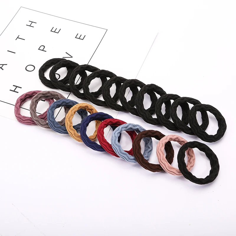 20 шт., резинки для волос для девочек