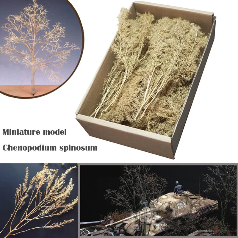 

Miniature model Chenopodium spinosum Train sand table War scene model DIY transformation materials