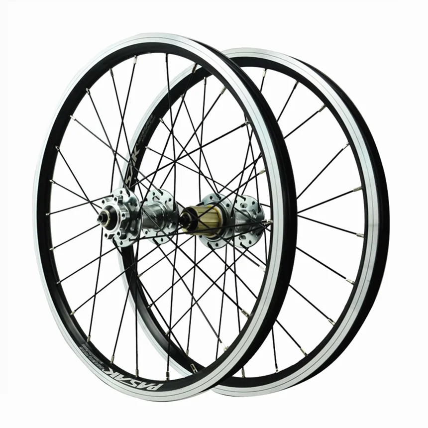 20 Inch 406 6 Nails Disc Brake 11 12 Speed 6 Claws Mountain Bike Aluminum Alloy Wheel Set RimS C V Brake Cassette Wheels