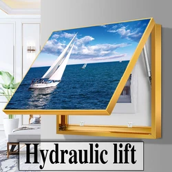 Push-Pull Electric Box Modern Decoration Painting Mural Home Decor Wall Art Poster With Frame Pictures For Living Room