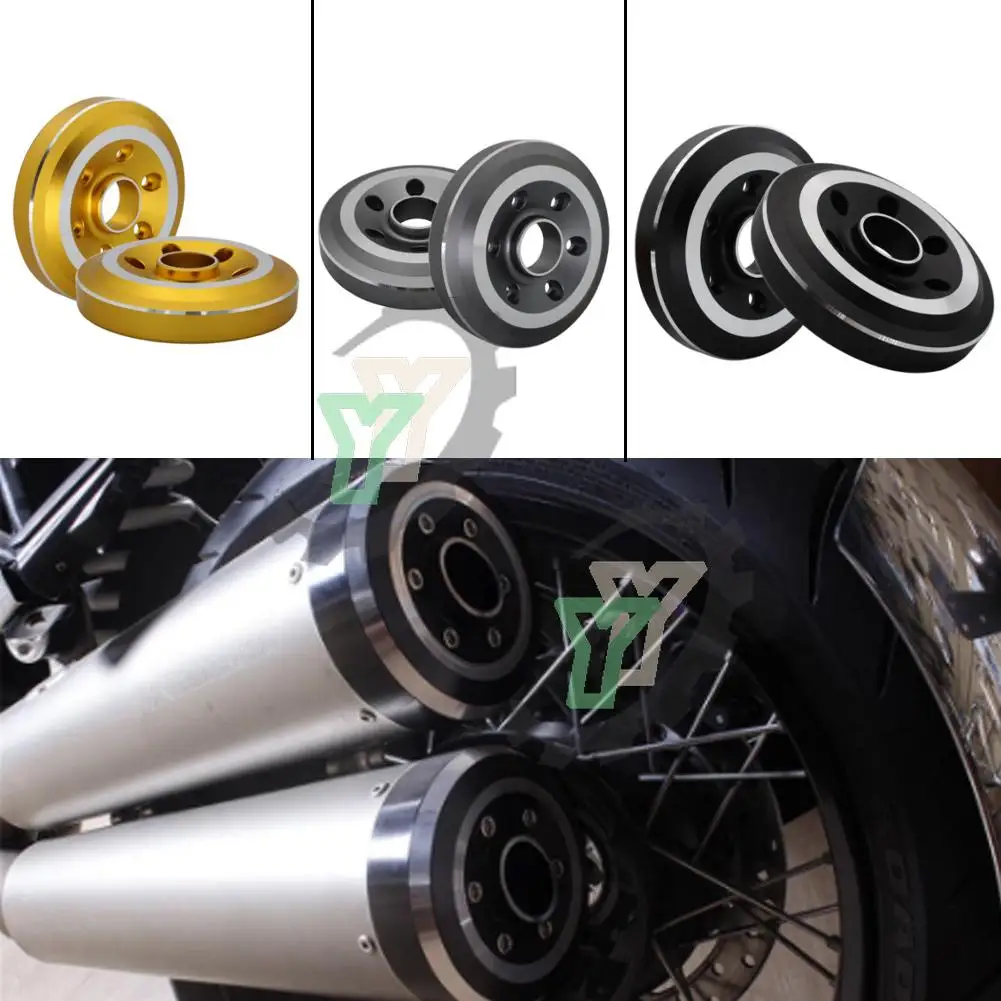 

Exhaust Tip Tail Cover Muffler End Cap Protector For BMW R NineT Nine T R9T Racer Pure Urban Scrambler 2014-2019 R1200R R 1200R