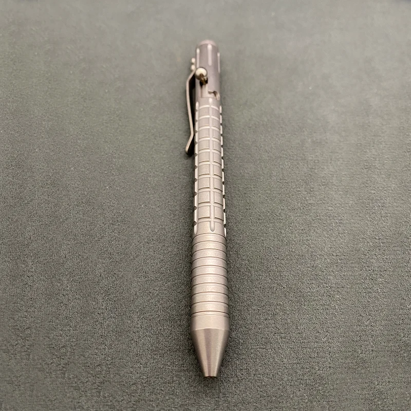 Titanium Tactical Signature Pen Bolt Compression