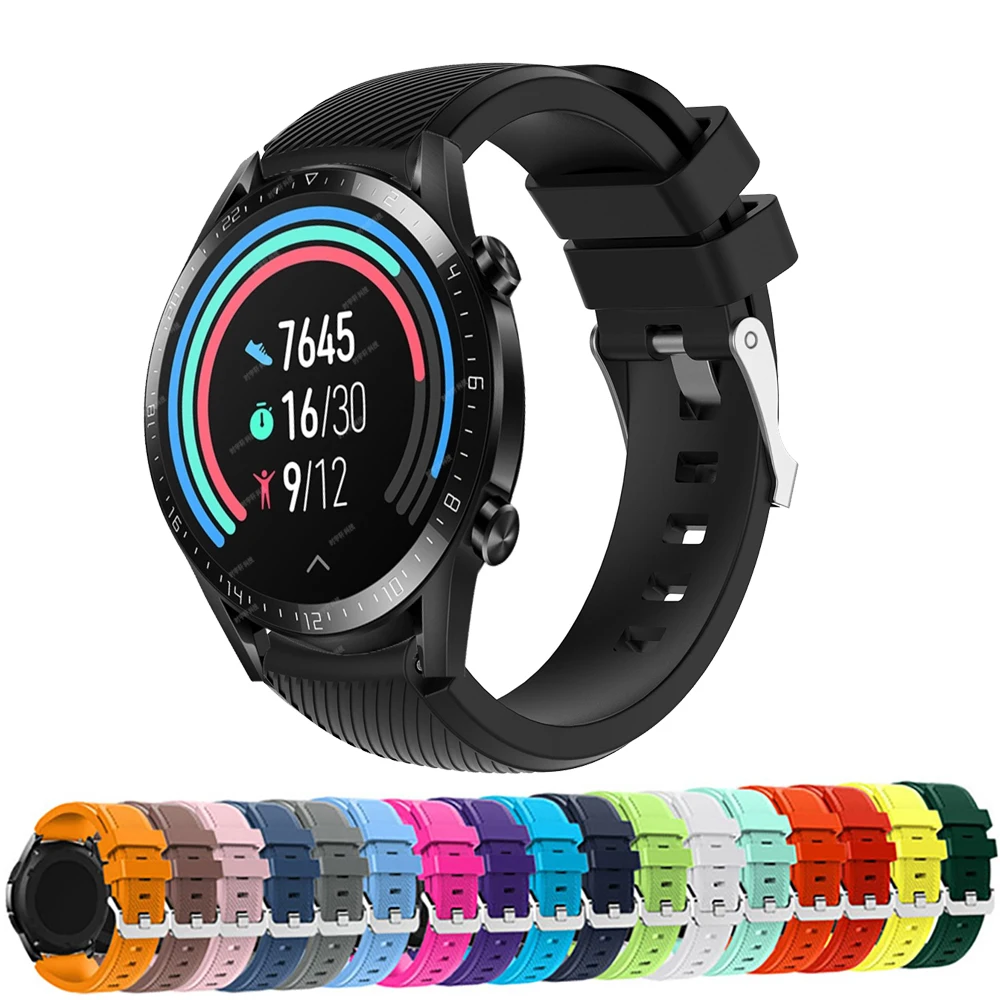 Pulseira de pulso de 22mm para huawei watch gt 2 3 4 5 46mm pulseira smartwatch para huawei watch gt 2 pro/gt runner band pulseira esportiva
