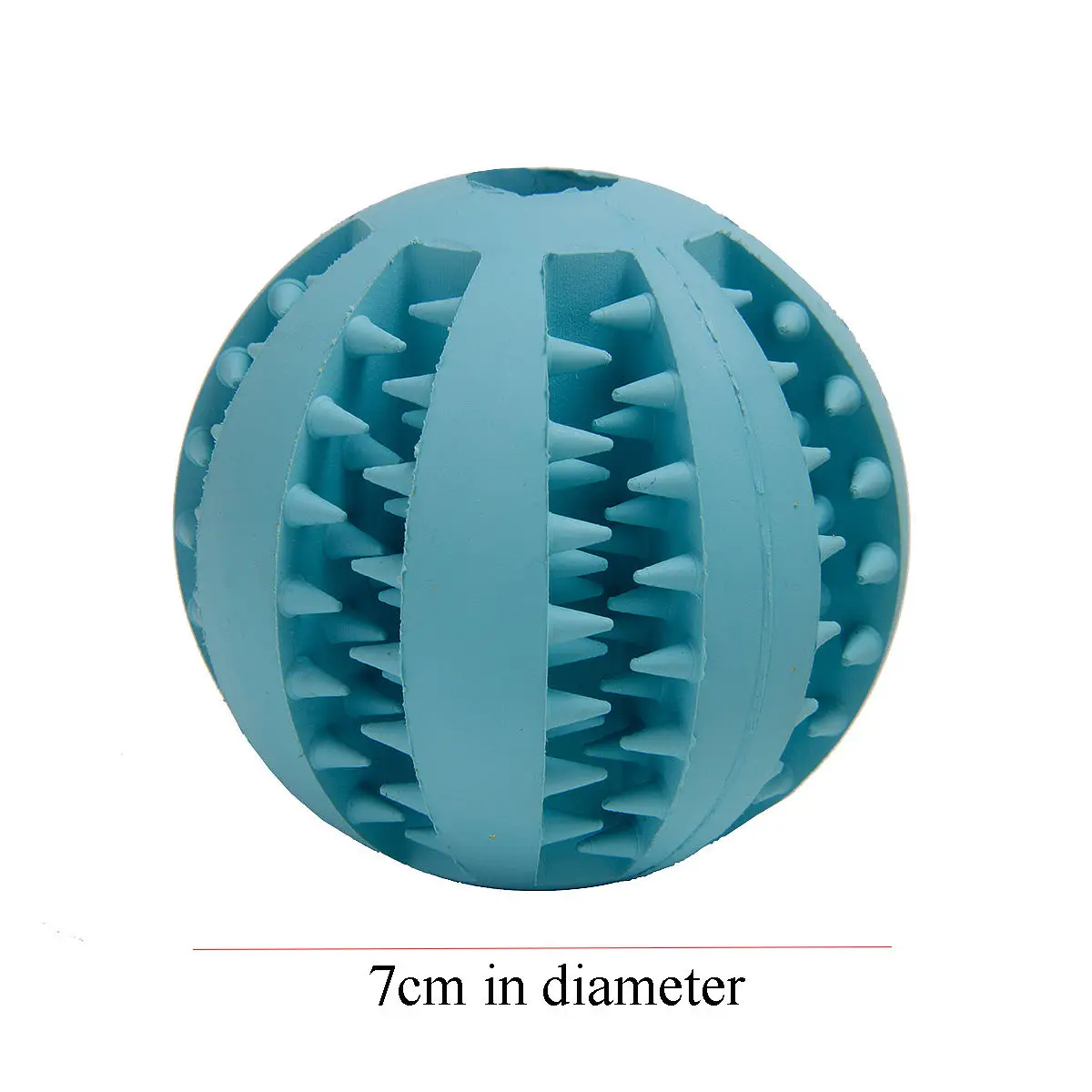 Dog Chew Toys Rubber Teeth Cleaning Ball Pet Puppy Funny Watermelon Toy Food Dispenser Put In Snacks Interact with Owner