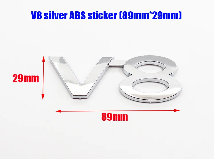 1 قطعة ثلاثية الأبعاد ABS لاند كروزر GXR TX VX V6 V8 5.7 شعار سيارة ملصق الخطابات الخلفي الذيل الباب الجذع ملصق سيارة الخلفي ملصق اكسسوارات #5