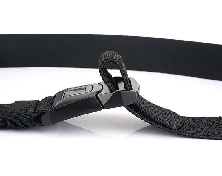 MEDYLA Elastische Taktische Gürtel Hohe Festigkeit Elastische Faser Metall Schnalle Sport Gürtel Einstellbare Länge Außen Sport Zubehör – Detail 9