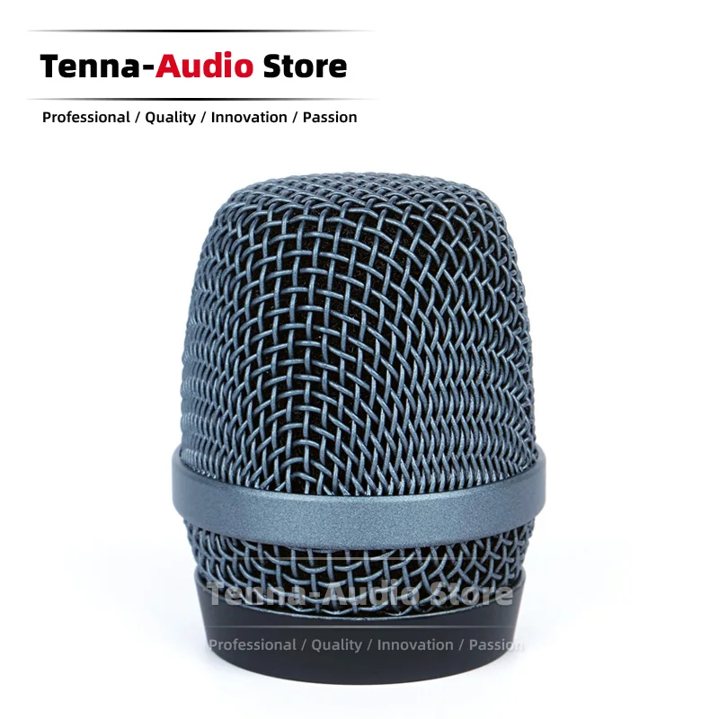 Qualità Resistente allo ammaccature Testa di ricambio Maglia Griglia del microfono Copertura a sfera per SENNHEISER E 945 935 E935 E945 Mic Parabrezza Schiuma