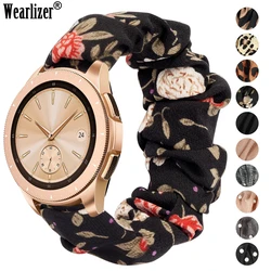 Wearlizer 20mm Women Elastic Watch Band for Samsung Galaxy Watch 42mm /Active 2 40 44mm for Huawei Watch GT2 42mm Strap