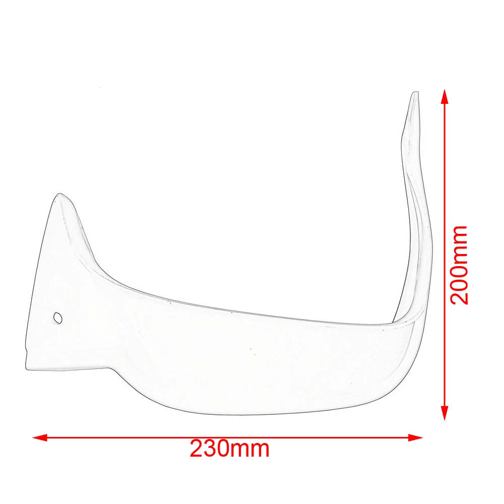 Motorcycle Black Handle Bar Hand Guard Brush Handguard Protector For Honda CB500X CB500F 2013 - 2021 CBF600N 2010