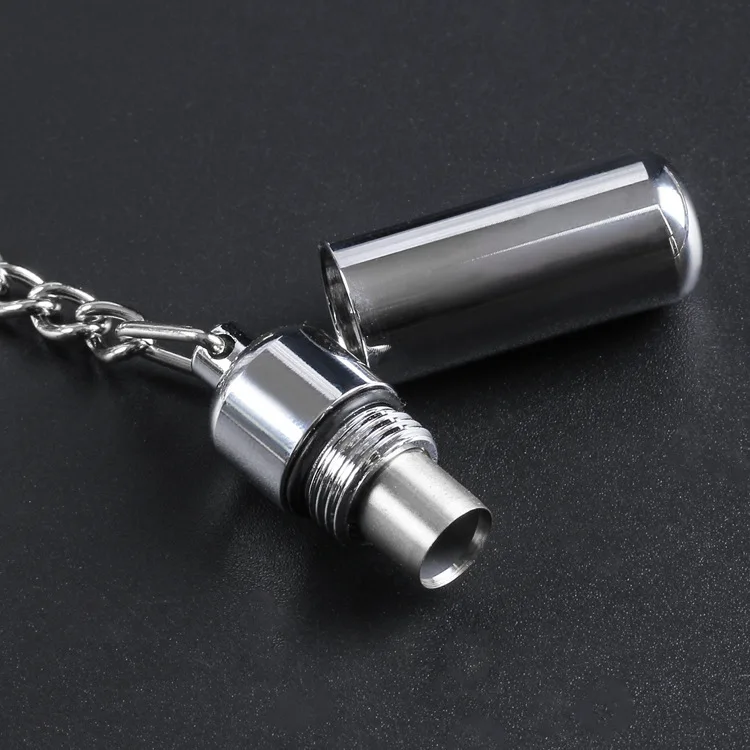 1pcs Cigar Punch Cigar Drill Stainless Steel Portable Cigar Scissors Tool Accessories Portable With Keychain