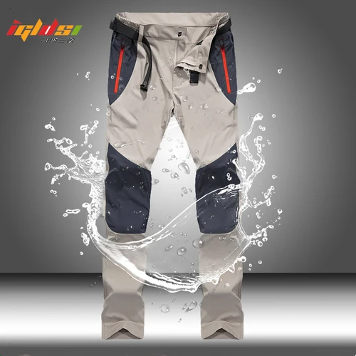 Pantalones tácticos impermeables para hombre, pantalones largos de secado rápido para primavera y verano, pantalones deportivos para exteriores, senderismo, Camping, pesca, 4XL