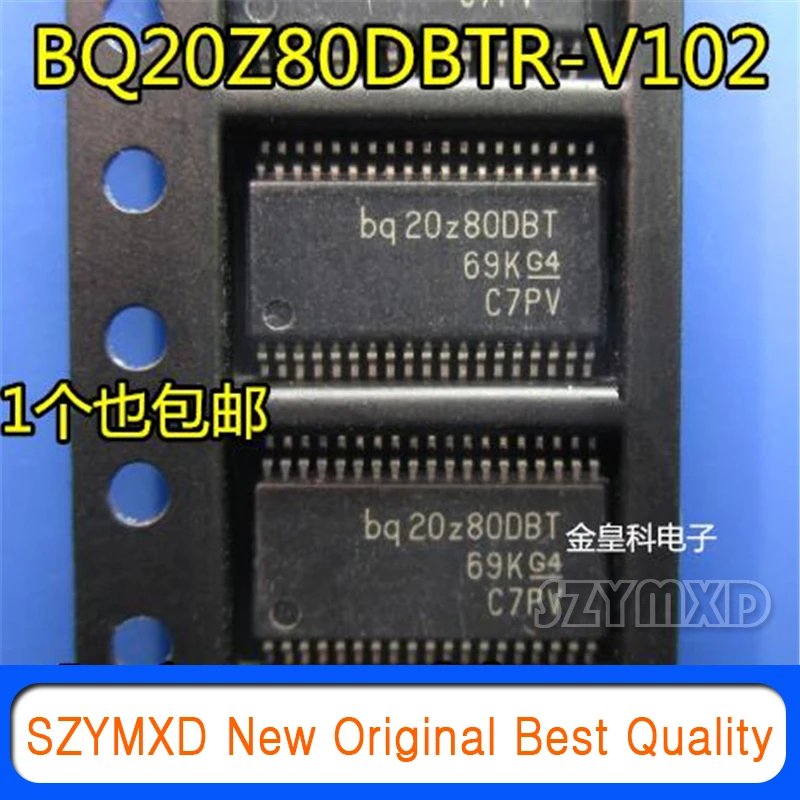 5Pcs/Lot New Original BQ20Z80DBTR-V102 bq20z80DBT Silk Screen 20Z80DBT Electricity Monitor IC Chip In Stock