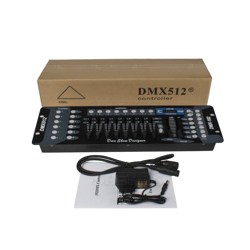 SHEHDS 1024 Controller/192 Console Voor Par Lighting Moving Head Light Internationale Standaard DJ Disco Bruiloften Concerten