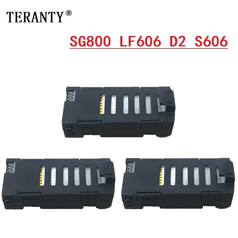 1/2/3/5/10PCS 3.7V Drone Battery for LF606 SG800 D2 JD-16 S606 M9 M11 Drone Rc Quadcopter Spare Parts 3.7v 500mah LiPo battery