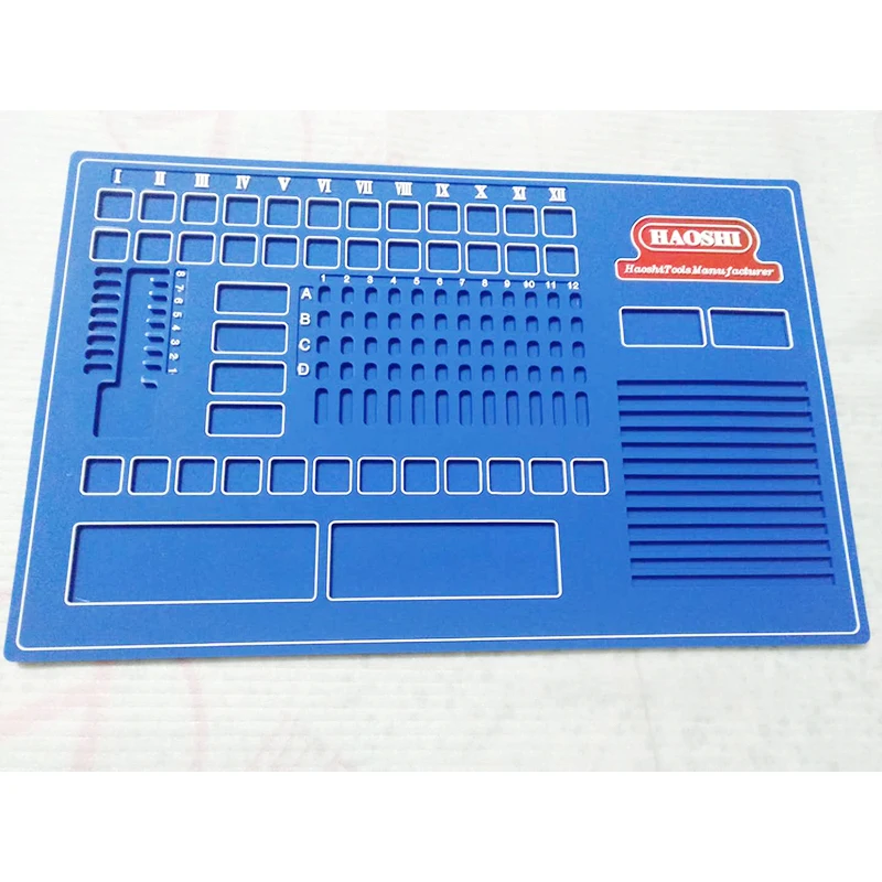 

New Arrival blue Locksmith Tools Working Work Mat Black Lock Set Locksmith Tool Lock