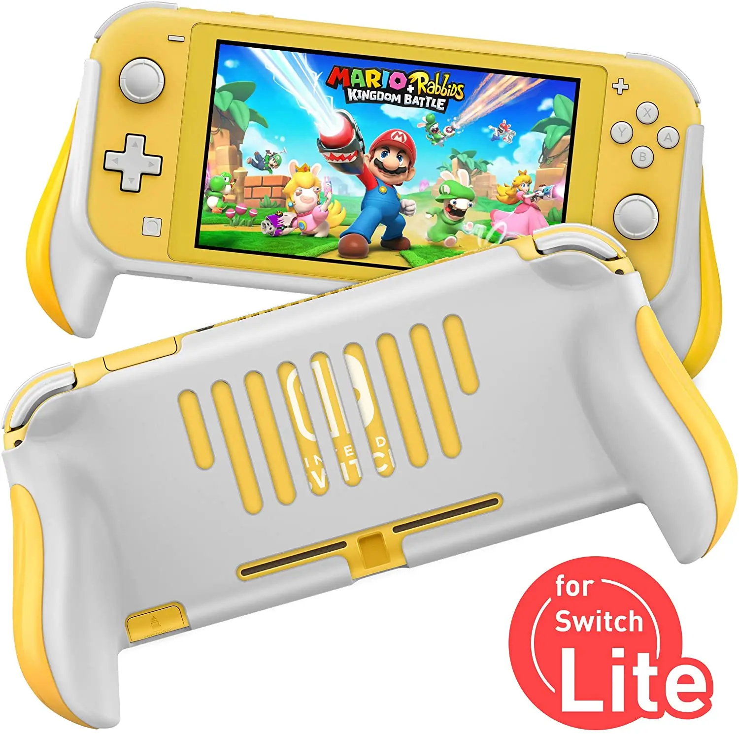 Grip For Nintendo Switch Lite Ergonomic Comfort Handheld Protective Gaming Case Portable Cover Accessories