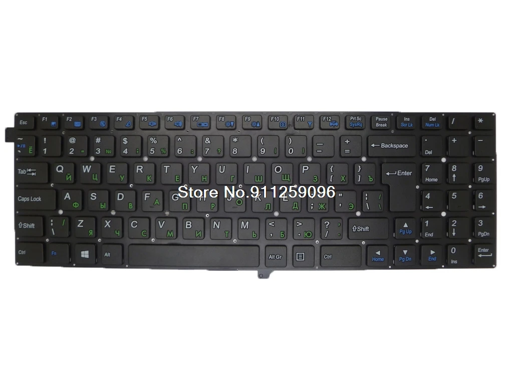 

Laptop Keyboard For DNS 0802734 0802747 Russia RU Without Frame New