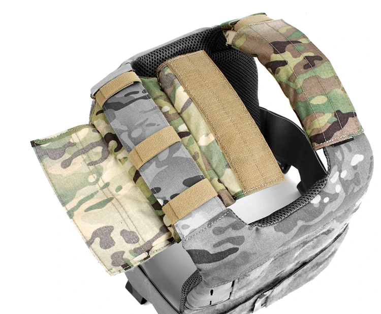 Outdoor Sports Pewtac Tactical Vest Universal Shoulder Pad Backpack Wide Shoulder Pad lv119 AVS FCPC Fcsk JPC