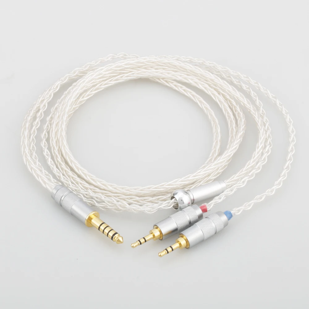 HIFI Headphone Upgrade Cable 3.5mm/4.4mm Balanced to Dual 2.5mm Male for Hifiman HE400S HE-400I HE-400i HE560 Dual 2.5mm Version