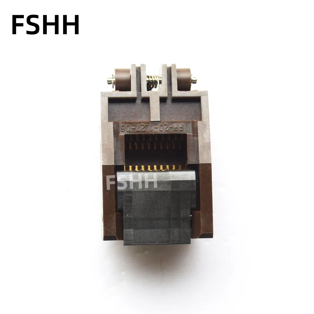 200mil 208mil SOP20 اختبار المقبس FP-20-1.27-06 ic المقبس 1.27 مللي متر صدفي SOP20 SOP8 المقبس
