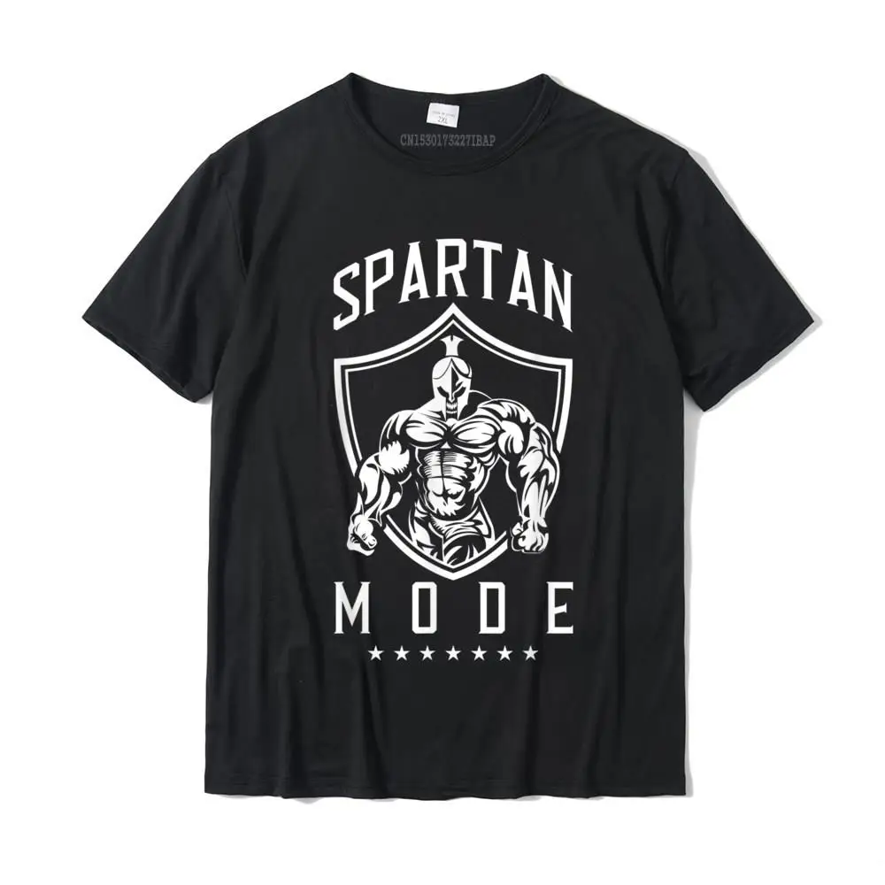 Camiseta de entrenamiento de espartano para hombre, camisa de culturismo, estilo Simple, algodón, personalizada, nuevo diseño