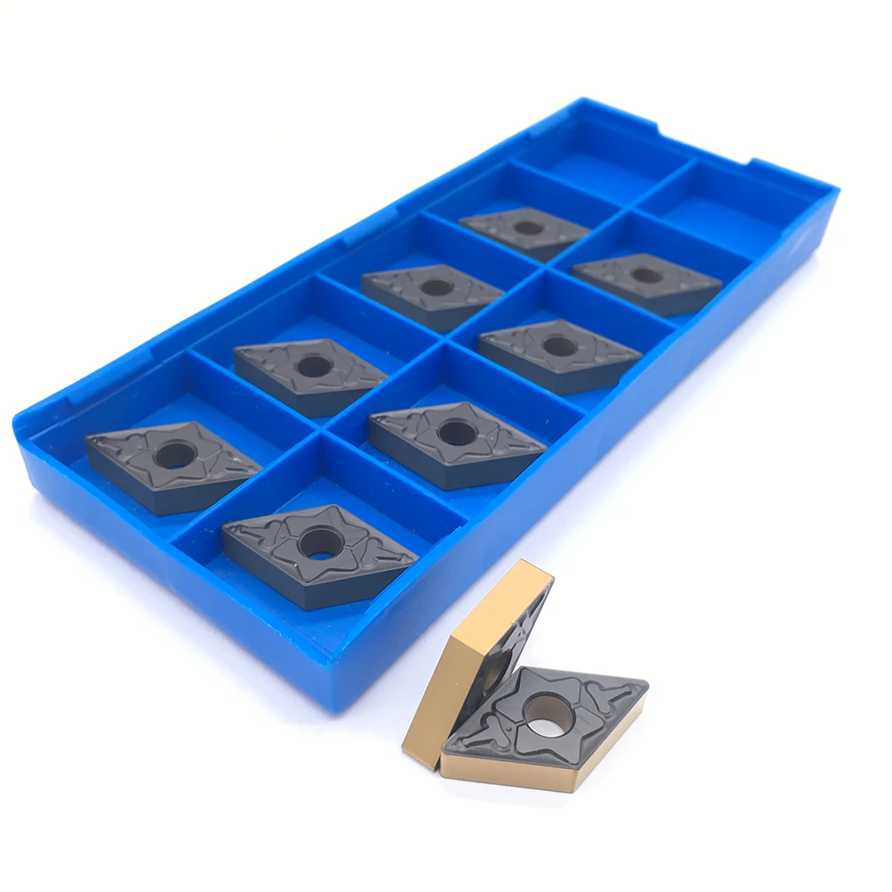 10pcs inserto tornitura DNMG150408 TM PC4225 inserti in metallo duro utensile di tornitura in metallo tornio utensili di tornitura Esterni In Acciaio per utensili di lavorazione