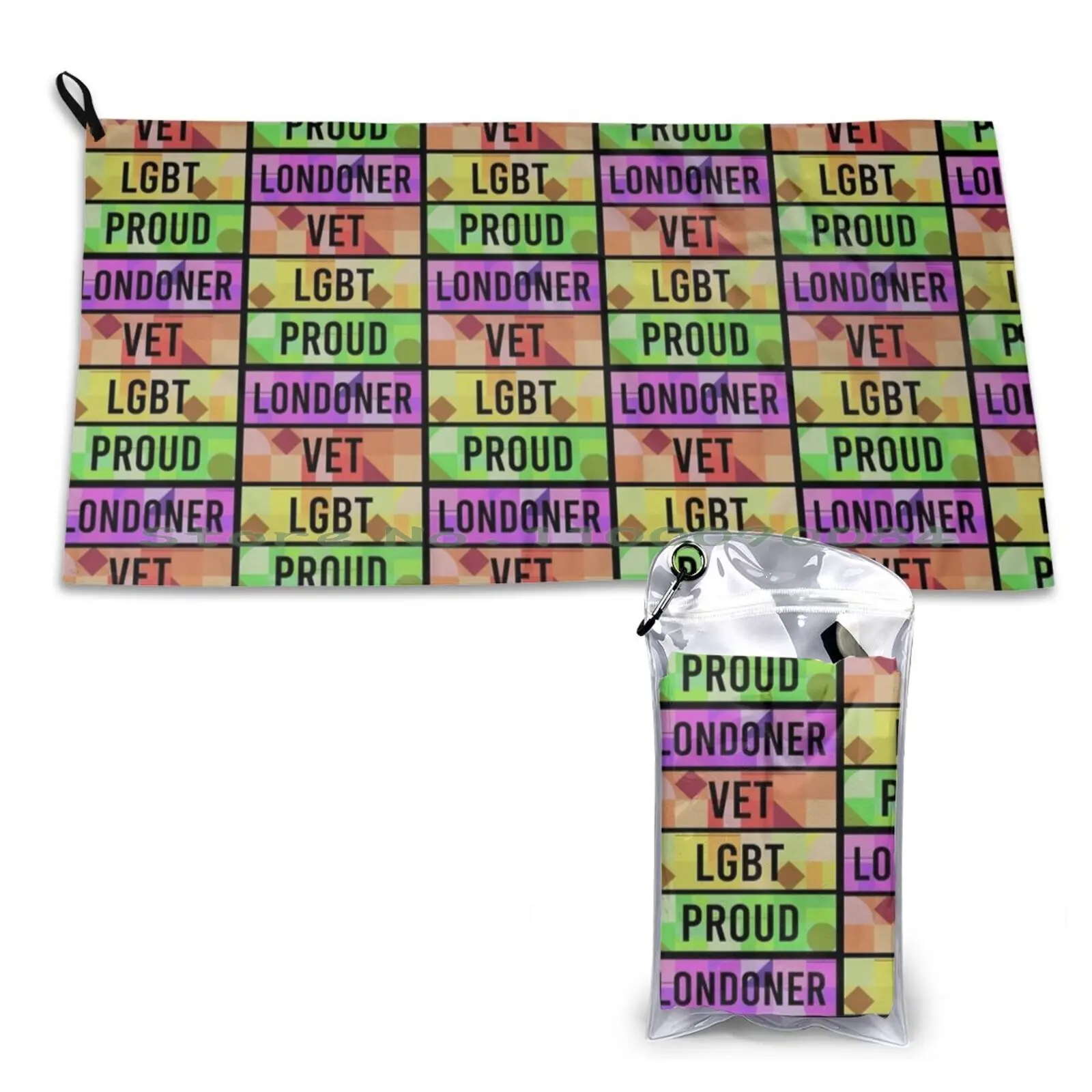 Londoner-Toalla de secado rápido para gimnasio, baño deportivo portátil, Lgbt, Proud London, Gay, lesbiana, Bi, Trans, Alfa Tauro, Scuderia, Alpha Tauro